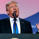 President Donald Trump speaks to the Values Voter Summit on Oct. 13, 2017, in Washington, D.C. (Evan Vucci/AP Images)